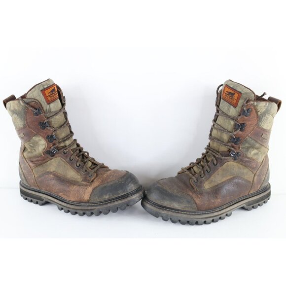 Vintage Red Wing Boots Irish Setter Mens 8 Distressed Goretex Camouflage Boots main image 11